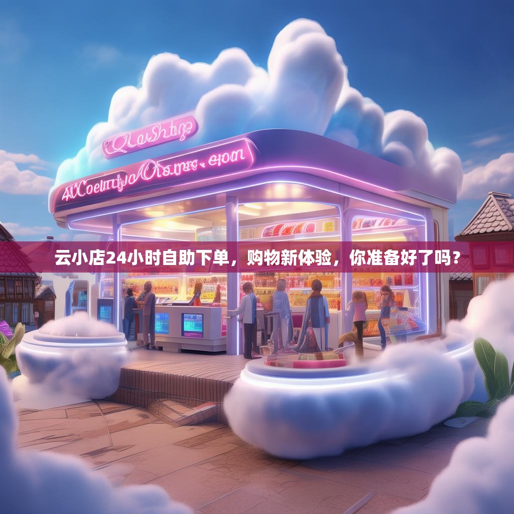 云小店24小时自助下单，购物新体验，你准备好了吗？