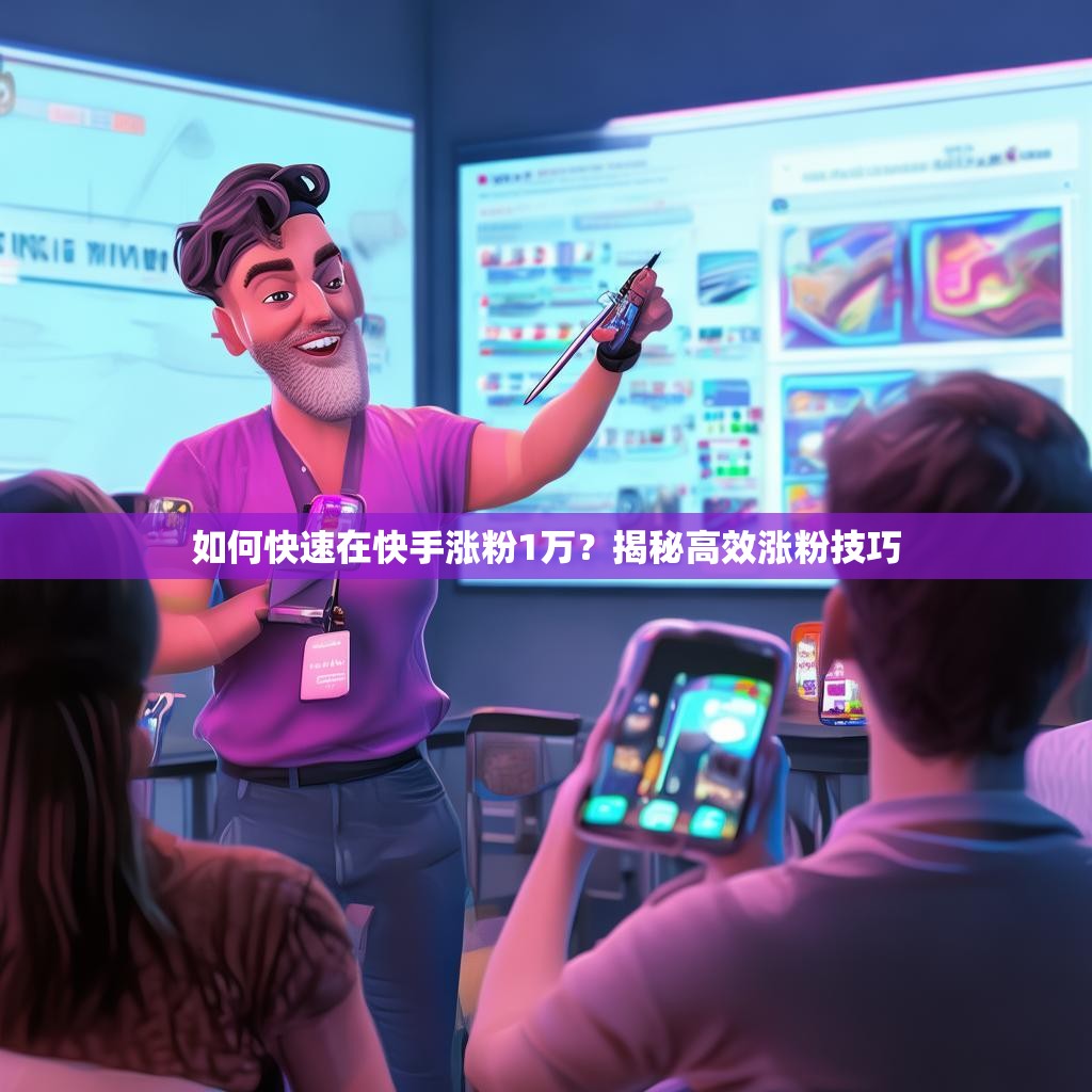 如何快速在快手涨粉1万？揭秘高效涨粉技巧