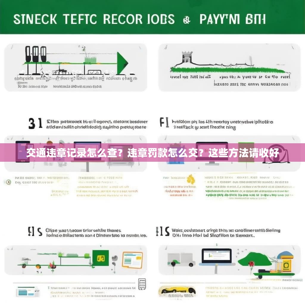 交通违章记录怎么查？违章罚款怎么交？这些方法请收好
