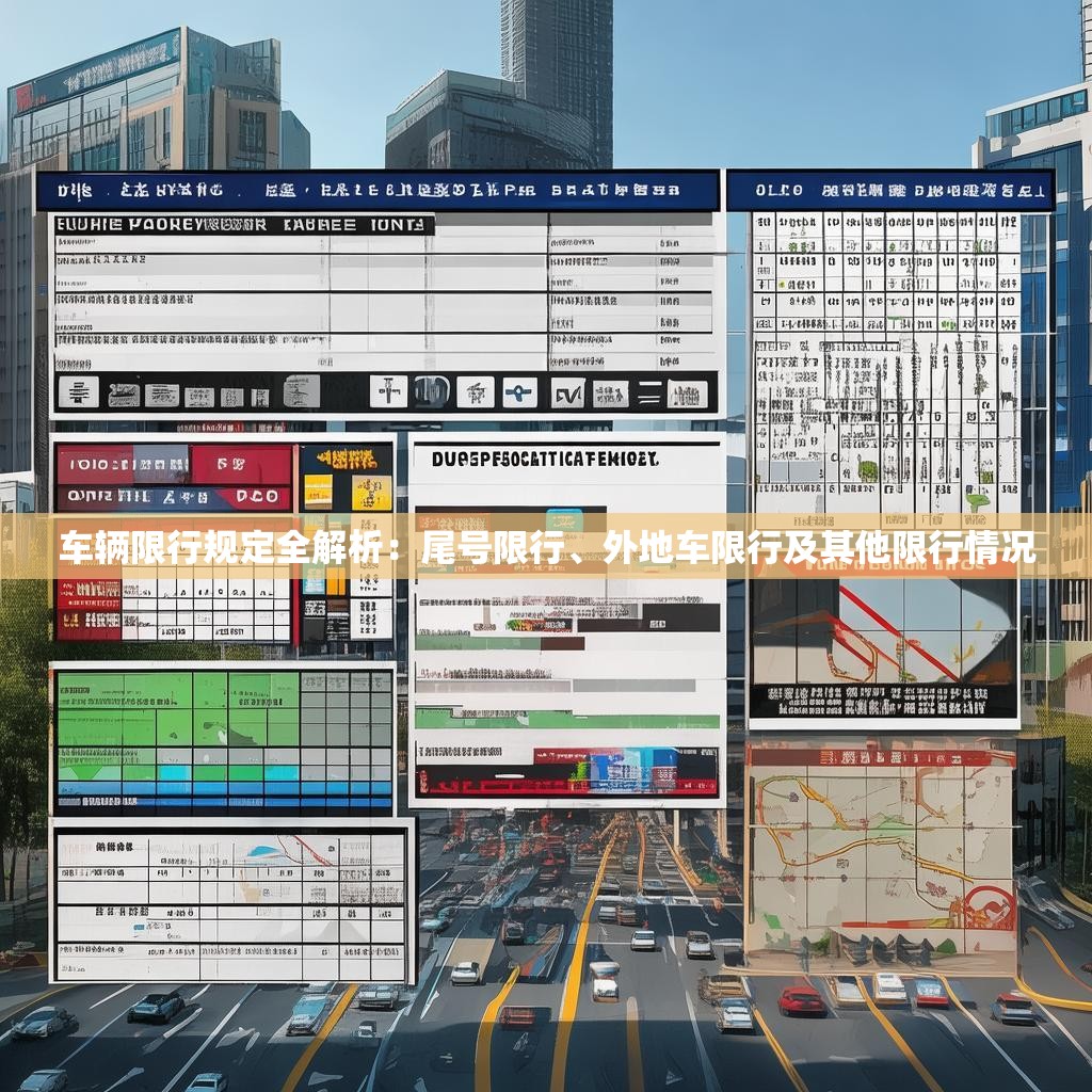 车辆限行规定全解析：尾号限行、外地车限行及其他限行情况