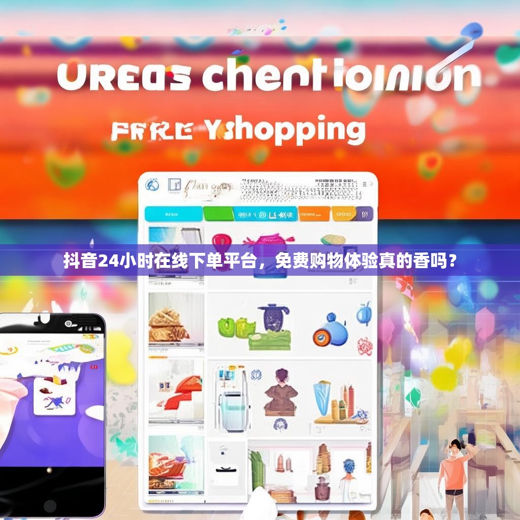 抖音24小时在线下单平台，免费购物体验真的香吗？