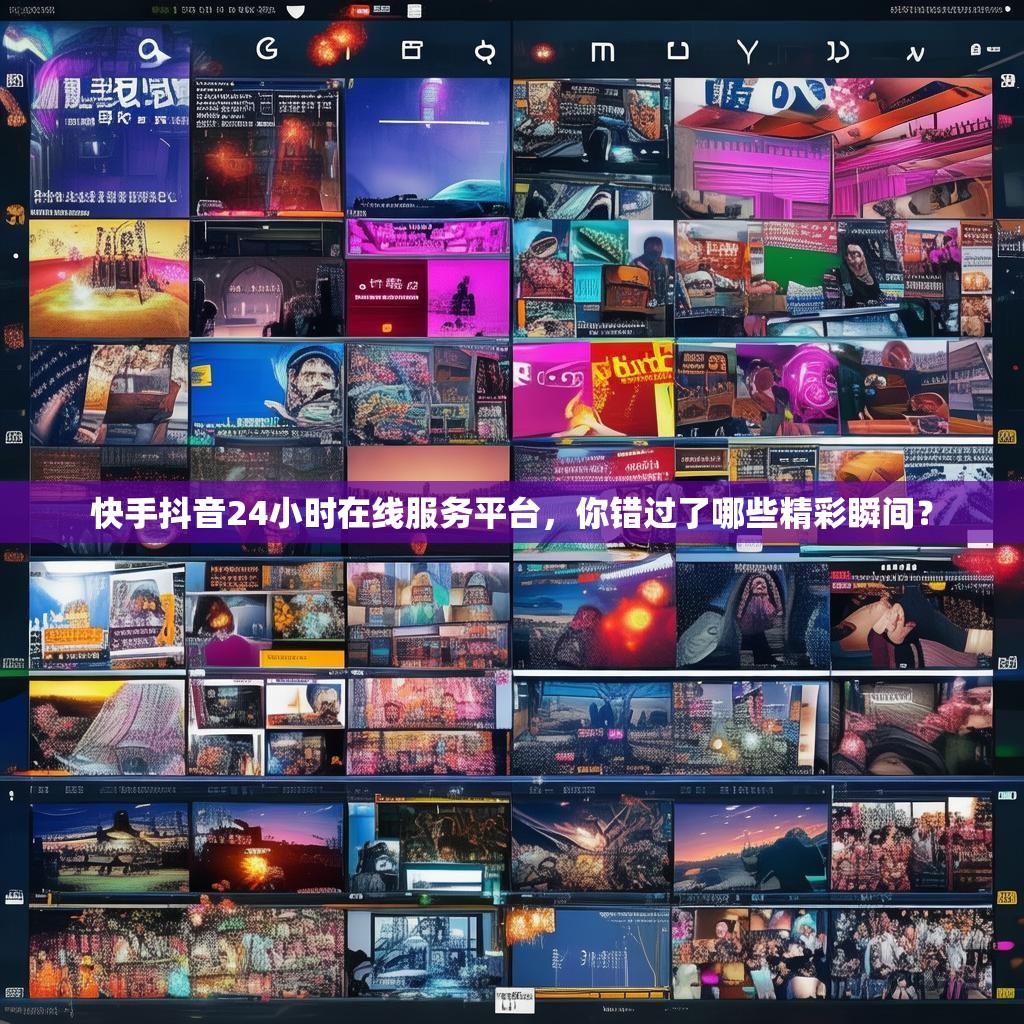 快手抖音24小时在线服务平台，你错过了哪些精彩瞬间？