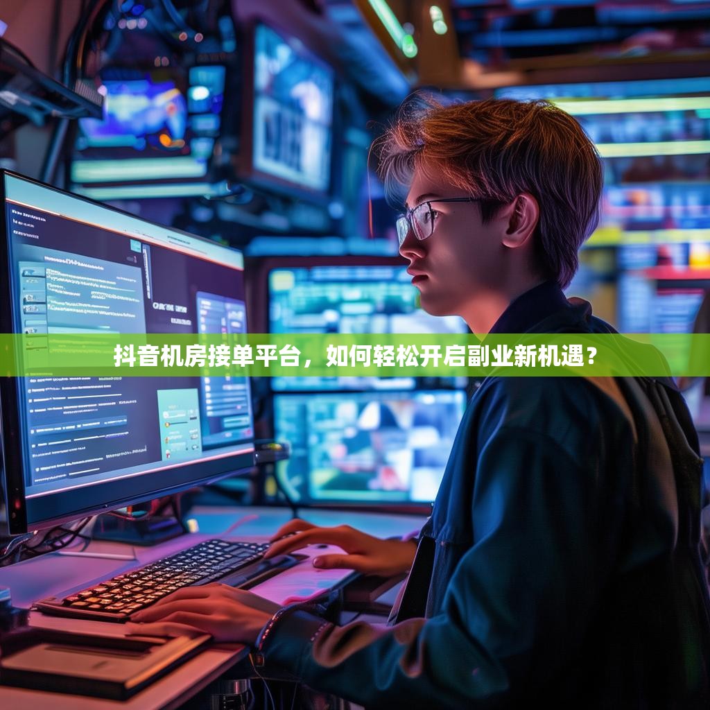 抖音机房接单平台，如何轻松开启副业新机遇？