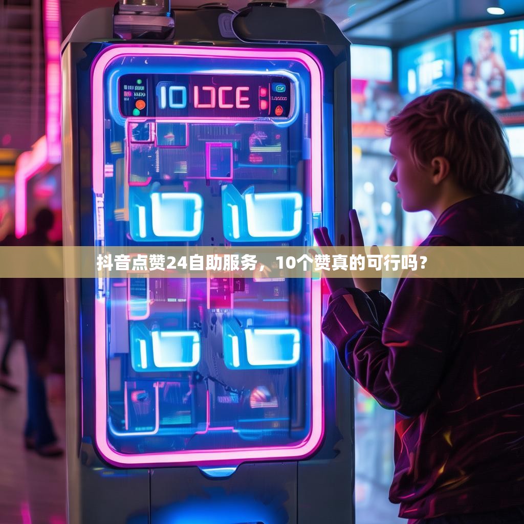 抖音点赞24自助服务，10个赞真的可行吗？