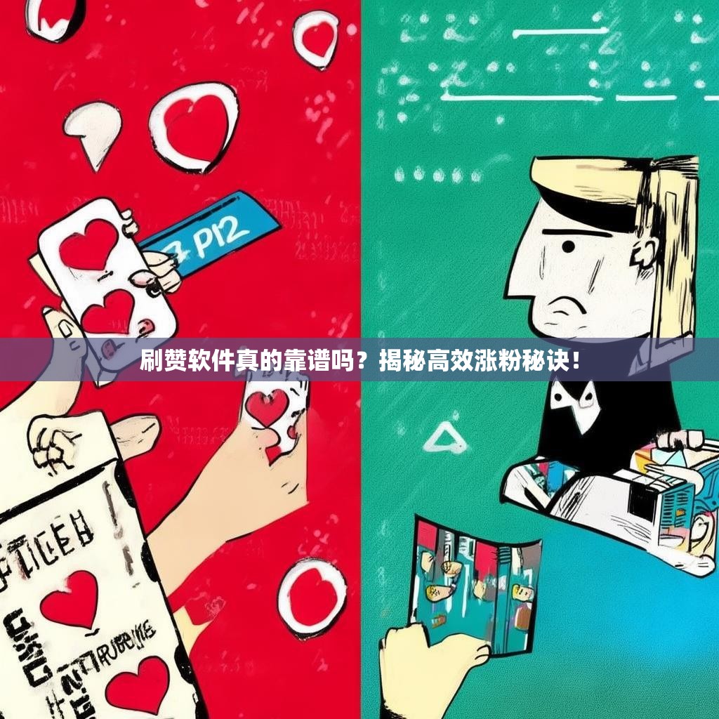 刷赞软件真的靠谱吗？揭秘高效涨粉秘诀！