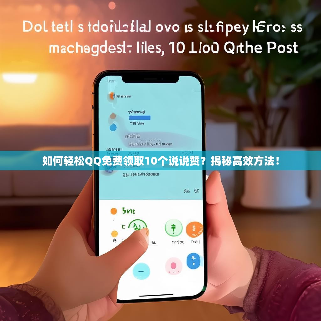 如何轻松QQ免费领取10个说说赞？揭秘高效方法！