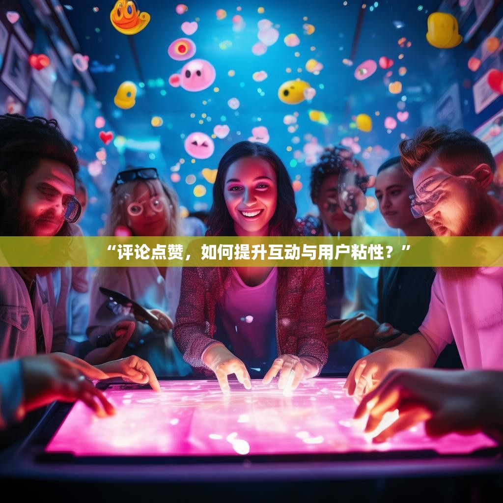 “评论点赞，如何提升互动与用户粘性？”