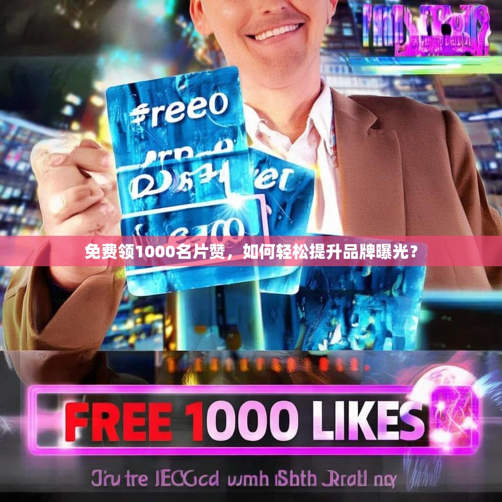 免费领1000名片赞，如何轻松提升品牌曝光？