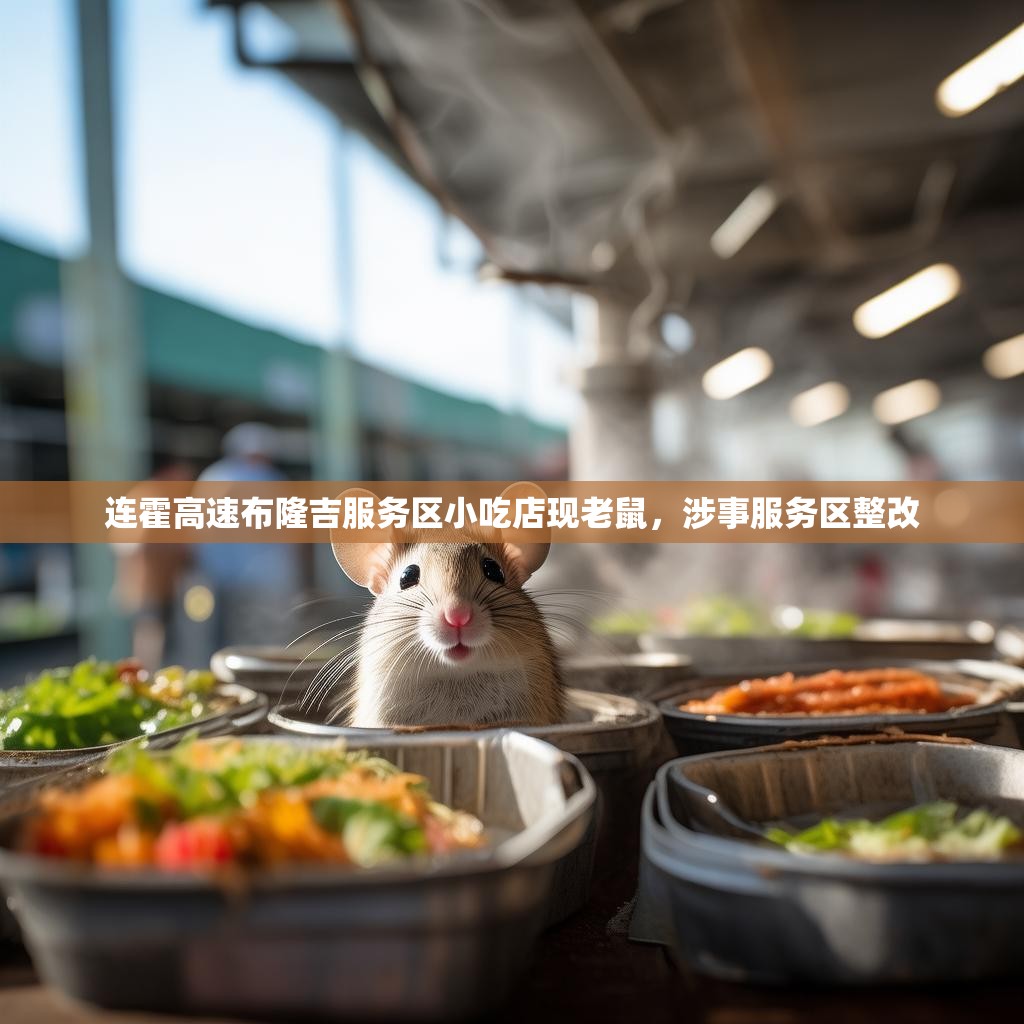 连霍高速布隆吉服务区小吃店现老鼠，涉事服务区整改