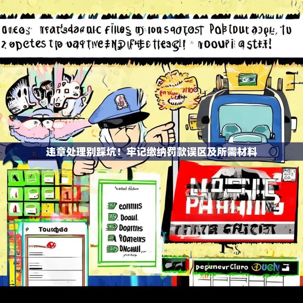 违章处理别踩坑！牢记缴纳罚款误区及所需材料