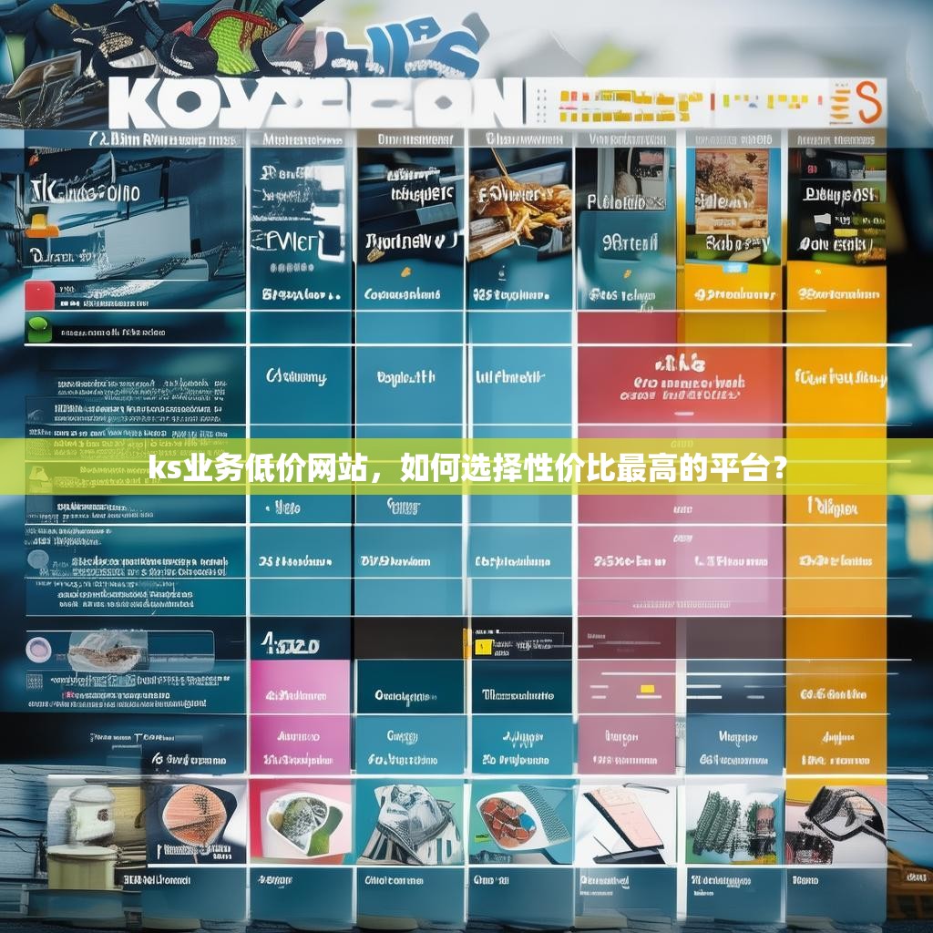 ks业务低价网站，如何选择性价比最高的平台？