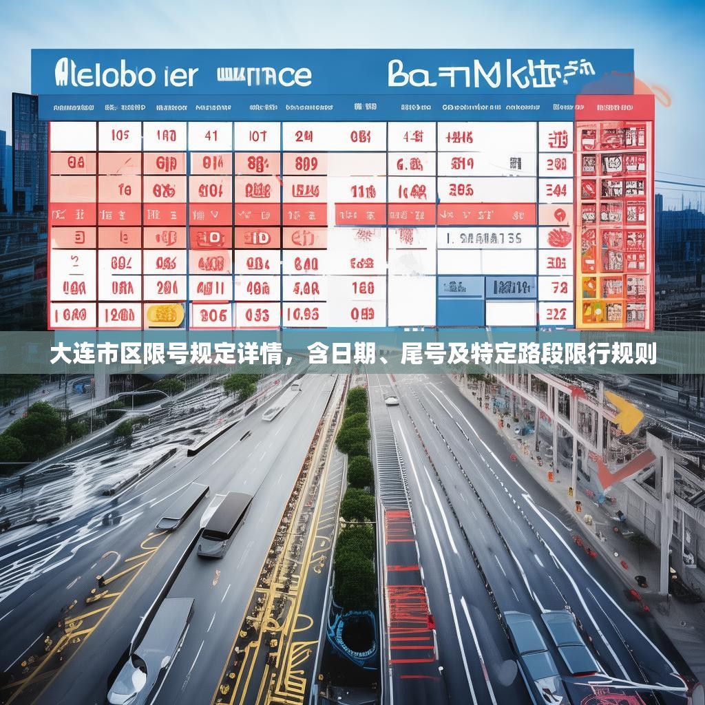 大连市区限号规定详情，含日期、尾号及特定路段限行规则