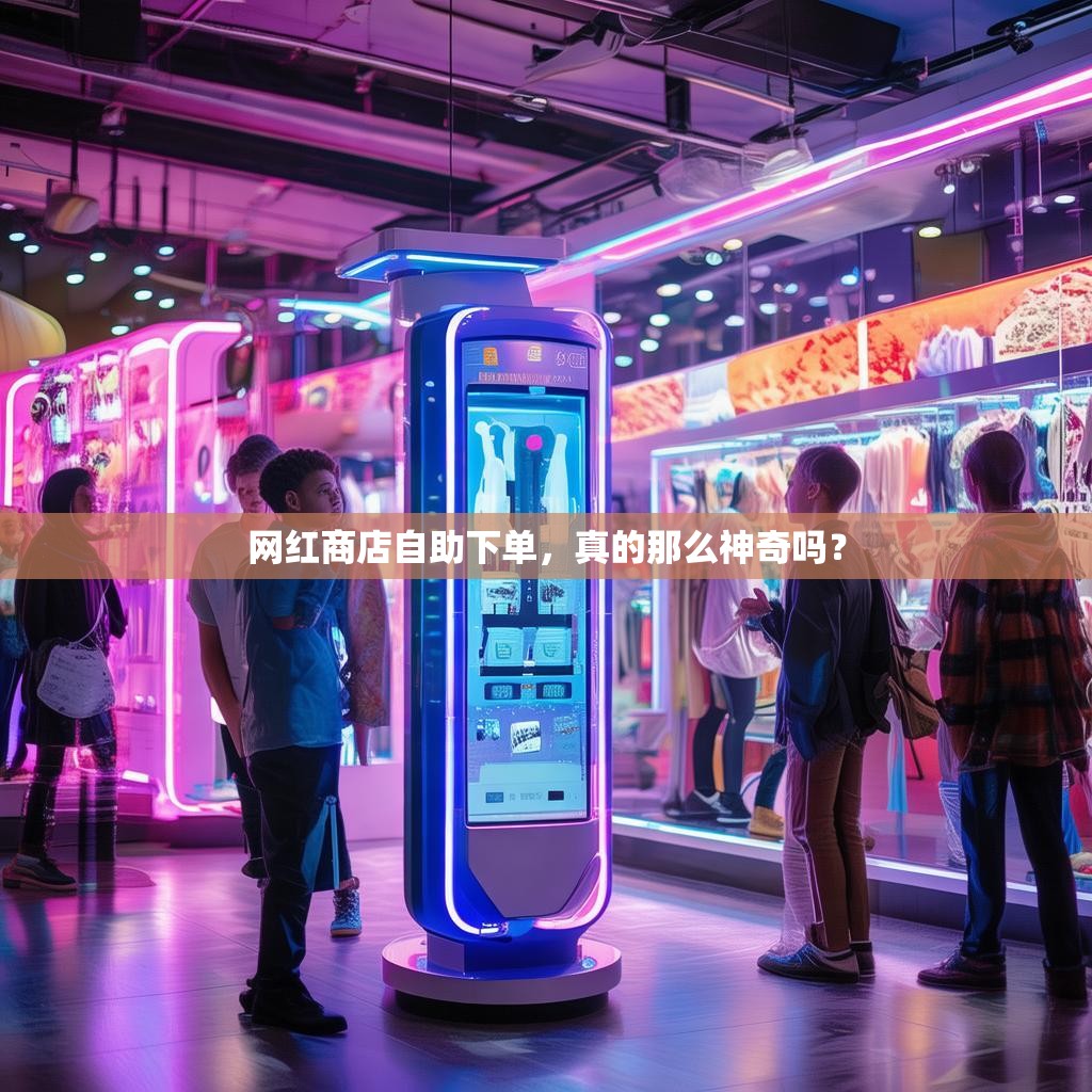 网红商店自助下单，真的那么神奇吗？