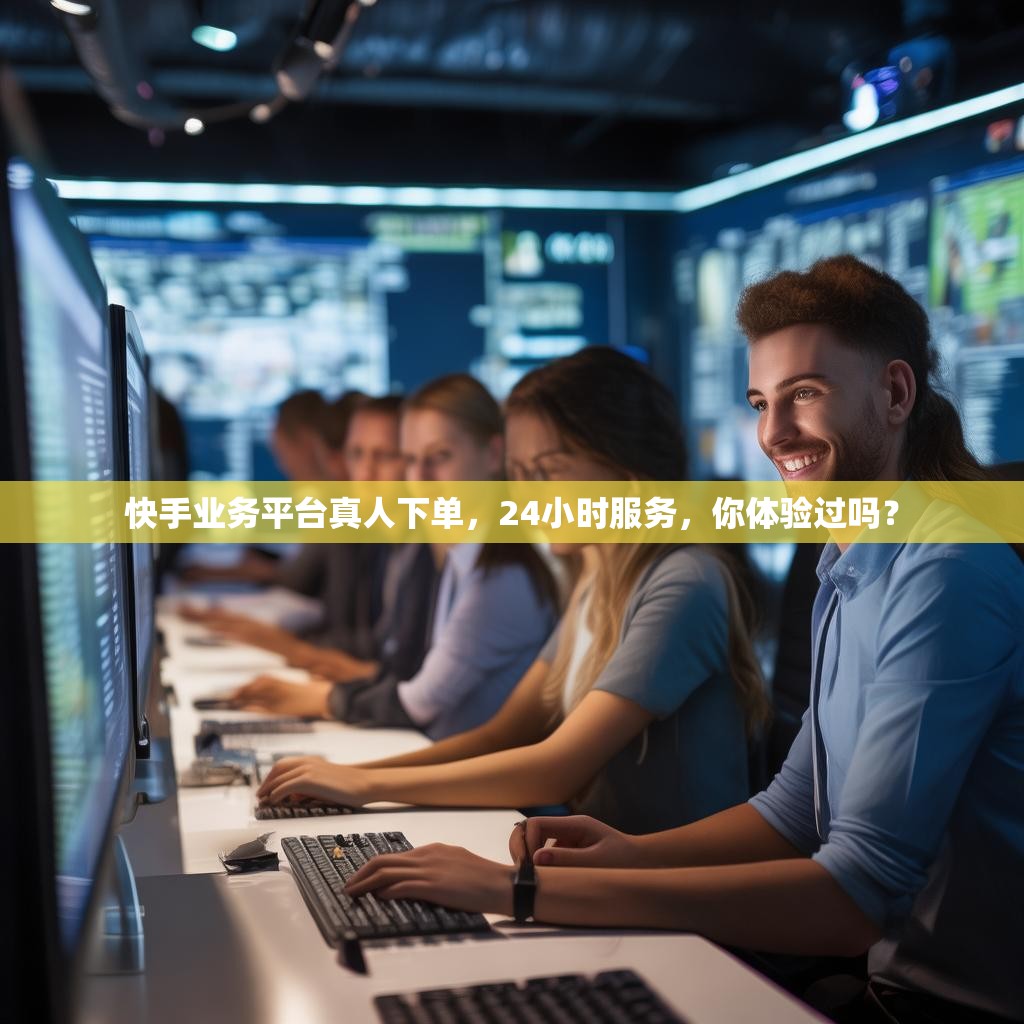 快手业务平台真人下单，24小时服务，你体验过吗？
