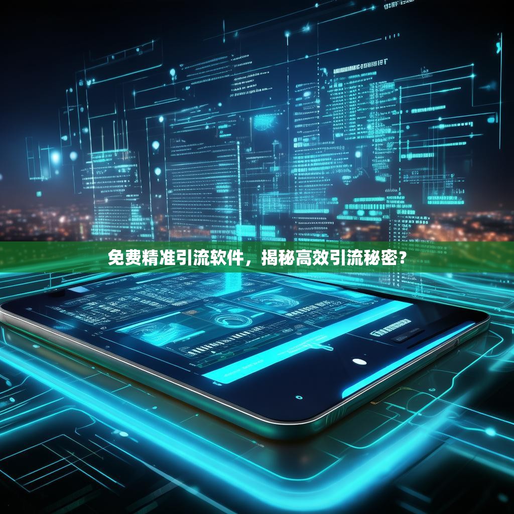 免费精准引流软件，揭秘高效引流秘密？