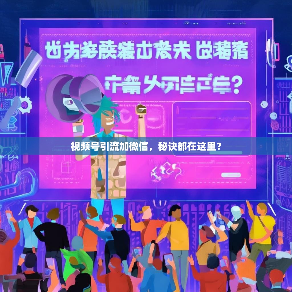 视频号引流加微信，秘诀都在这里？