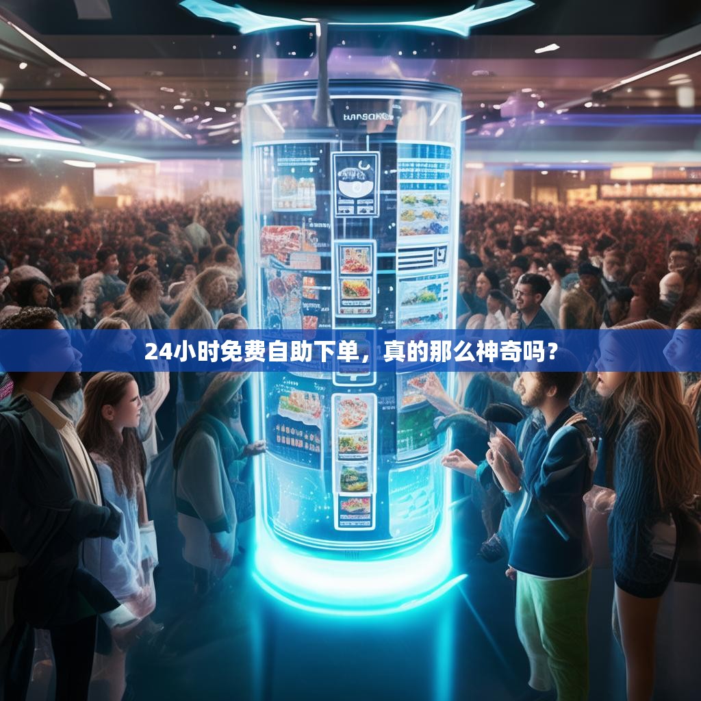 24小时免费自助下单，真的那么神奇吗？