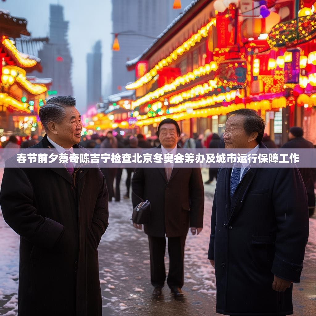 春节前夕蔡奇陈吉宁检查北京冬奥会筹办及城市运行保障工作
