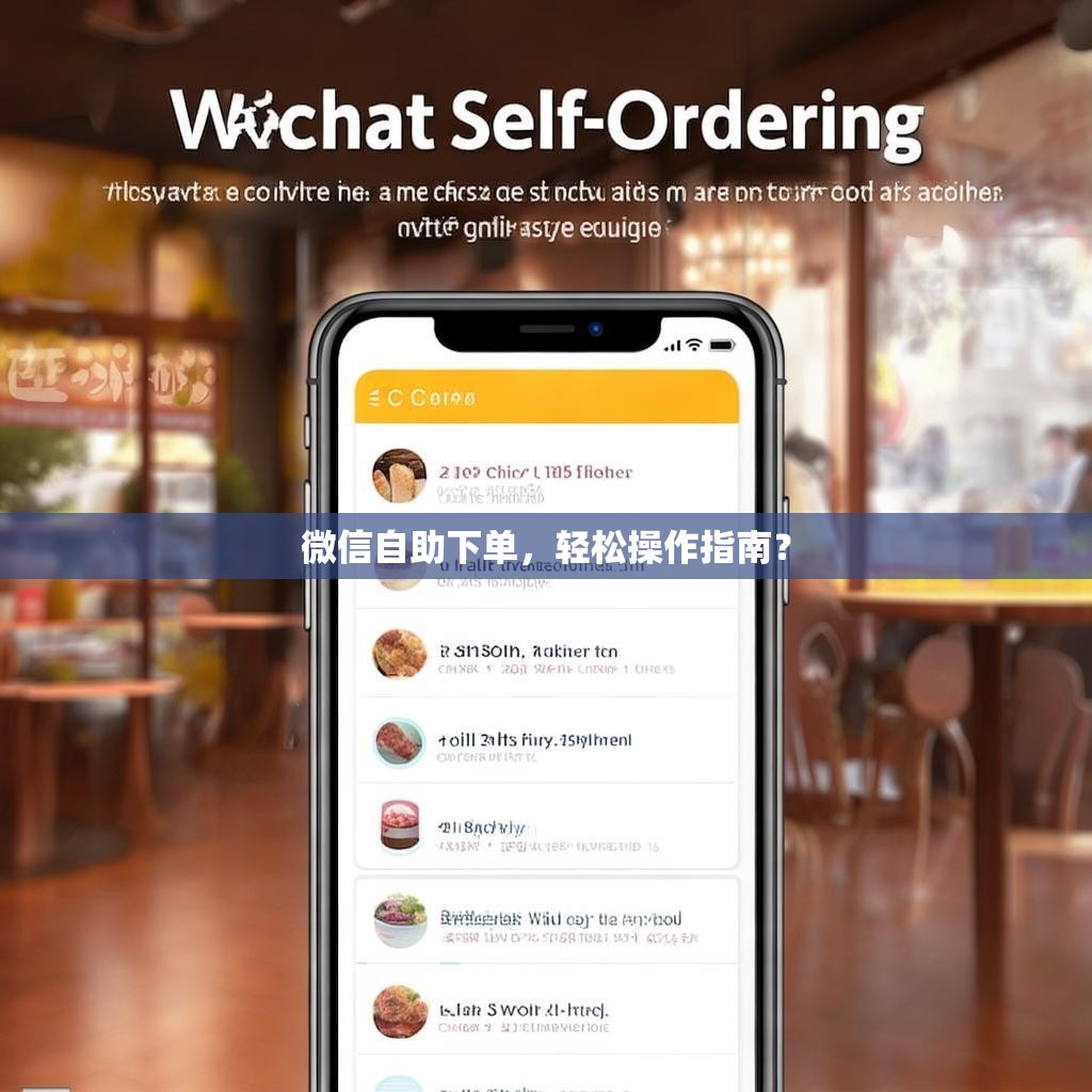 微信自助下单，轻松操作指南？