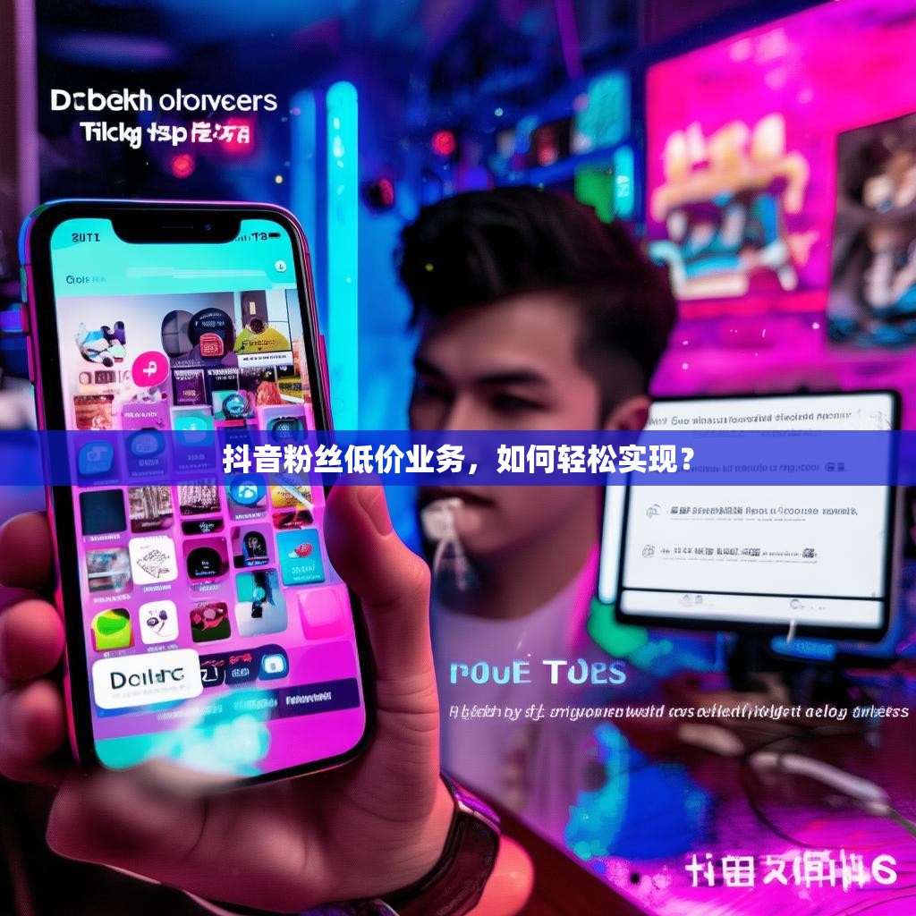 抖音粉丝低价业务，如何轻松实现？