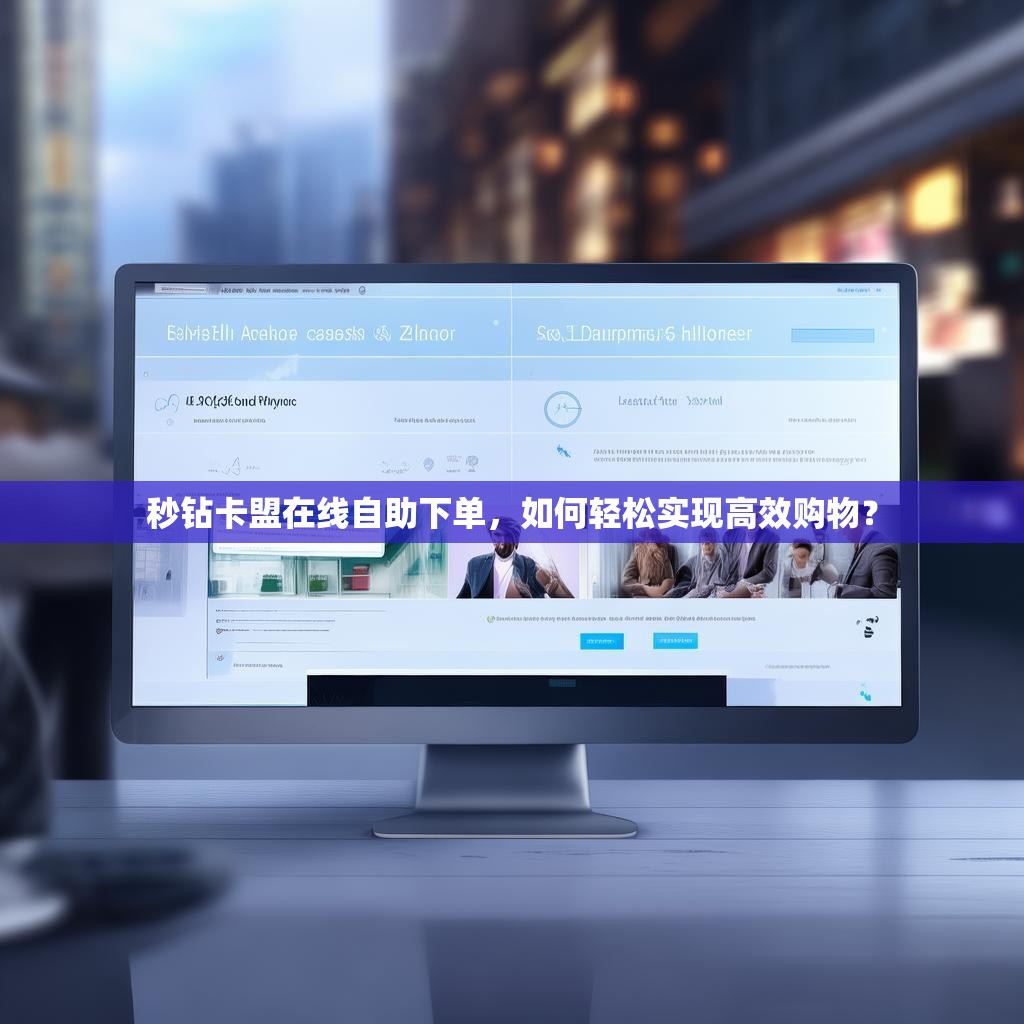 秒钻卡盟在线自助下单，如何轻松实现高效购物？