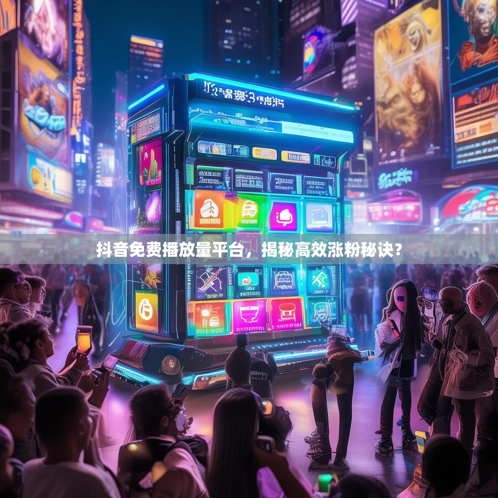 抖音免费播放量平台，揭秘高效涨粉秘诀？