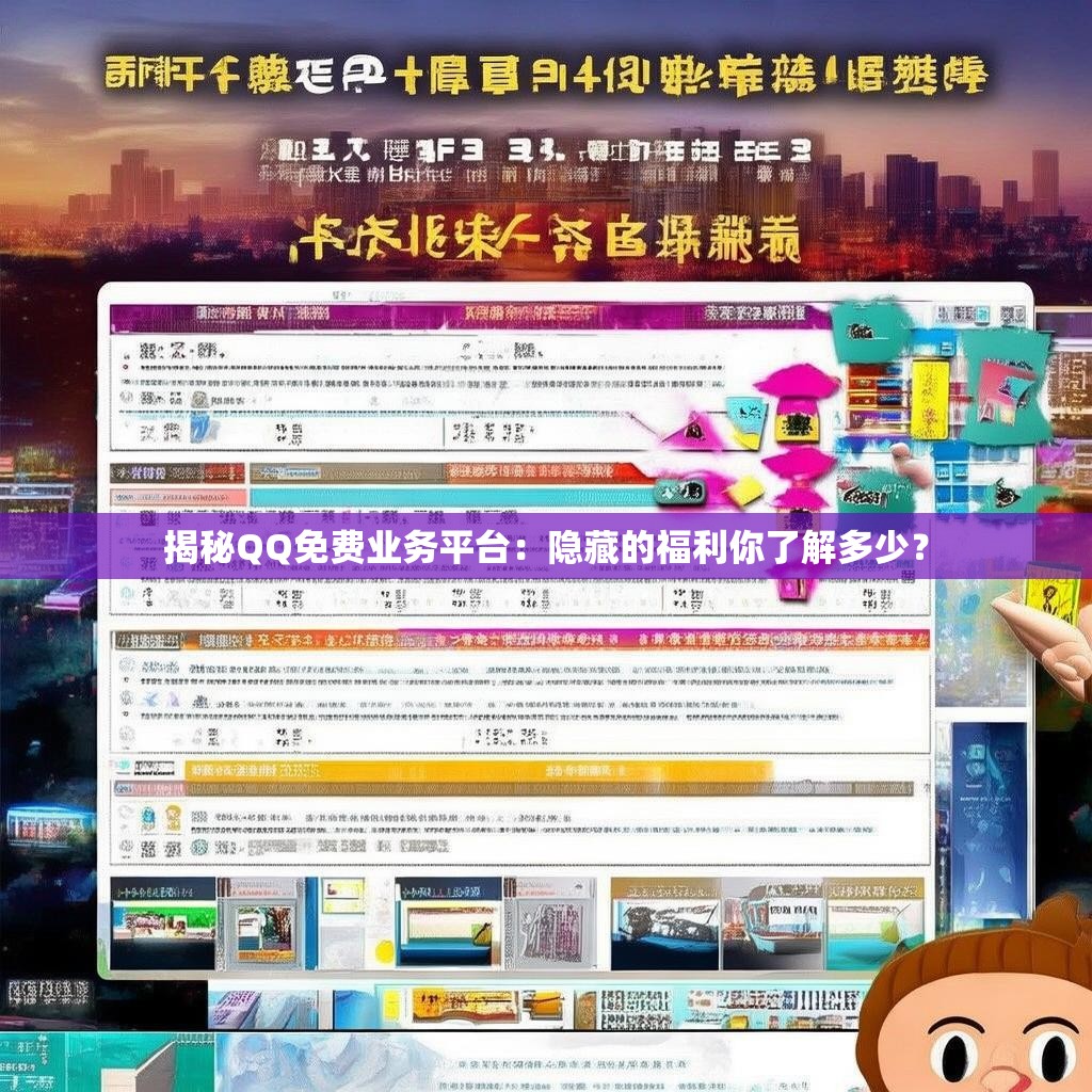 揭秘QQ免费业务平台：隐藏的福利你了解多少？