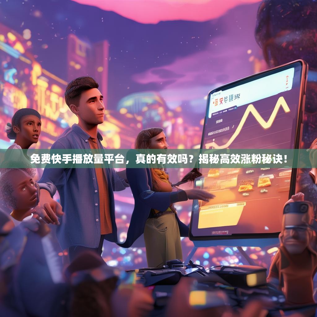 免费快手播放量平台，真的有效吗？揭秘高效涨粉秘诀！