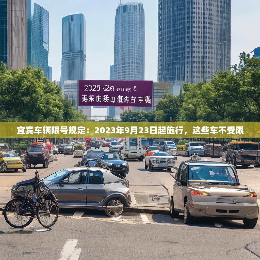 宜宾车辆限号规定：2023年9月23日起施行，这些车不受限