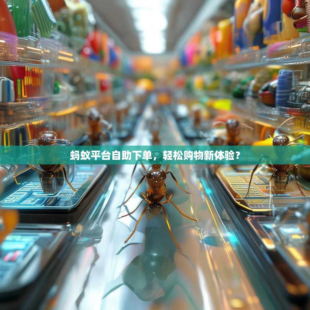 蚂蚁平台自助下单，轻松购物新体验？