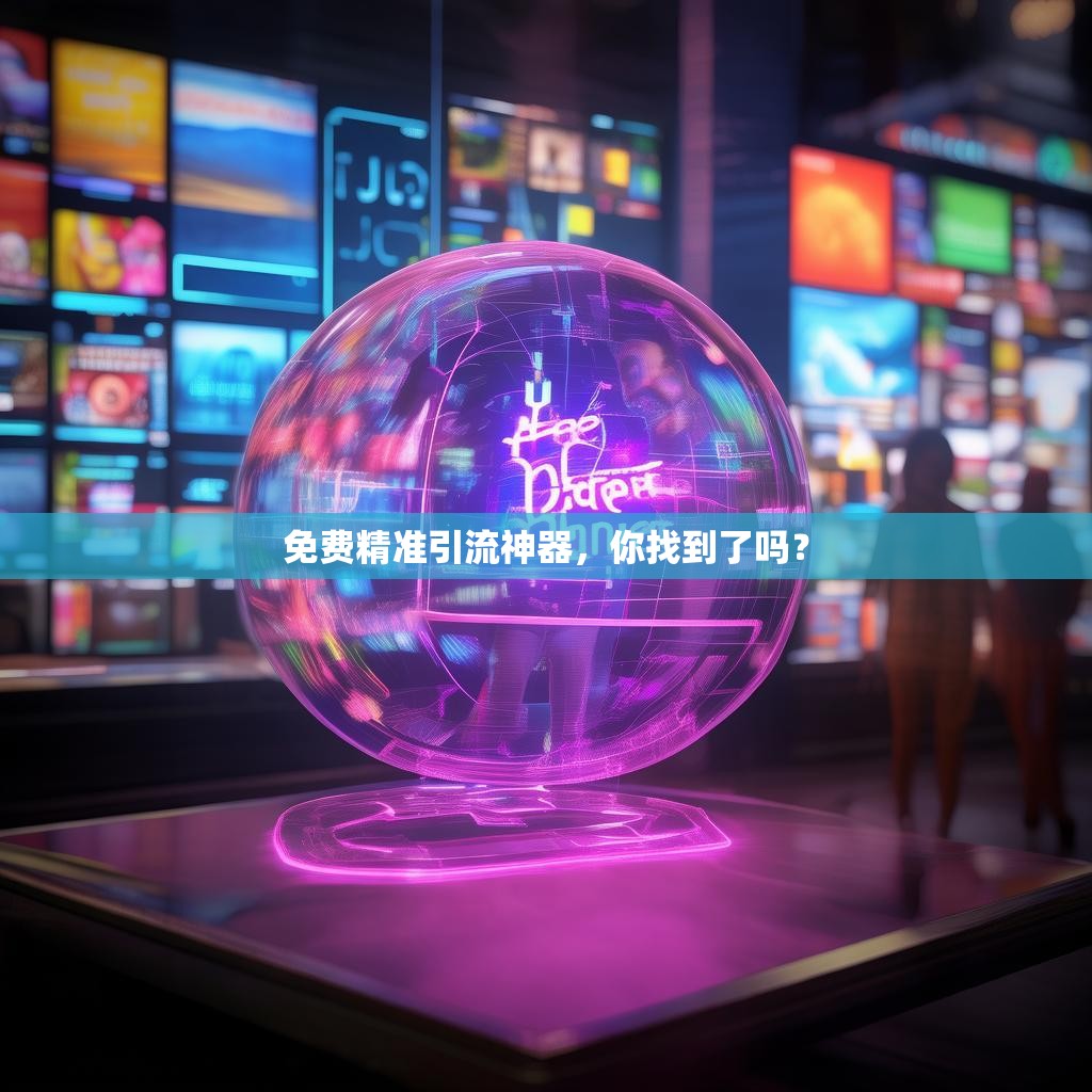 免费精准引流神器，你找到了吗？