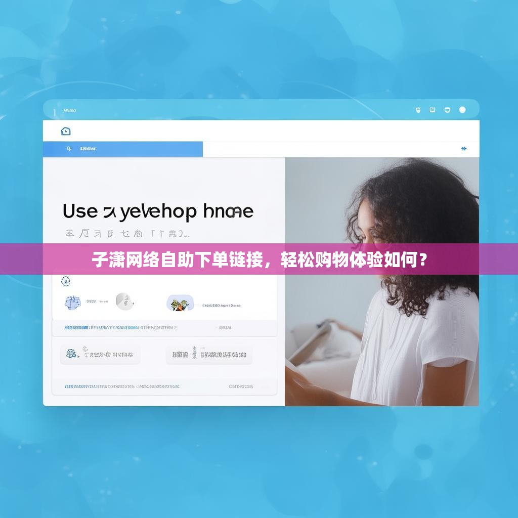 子潇网络自助下单链接，轻松购物体验如何？