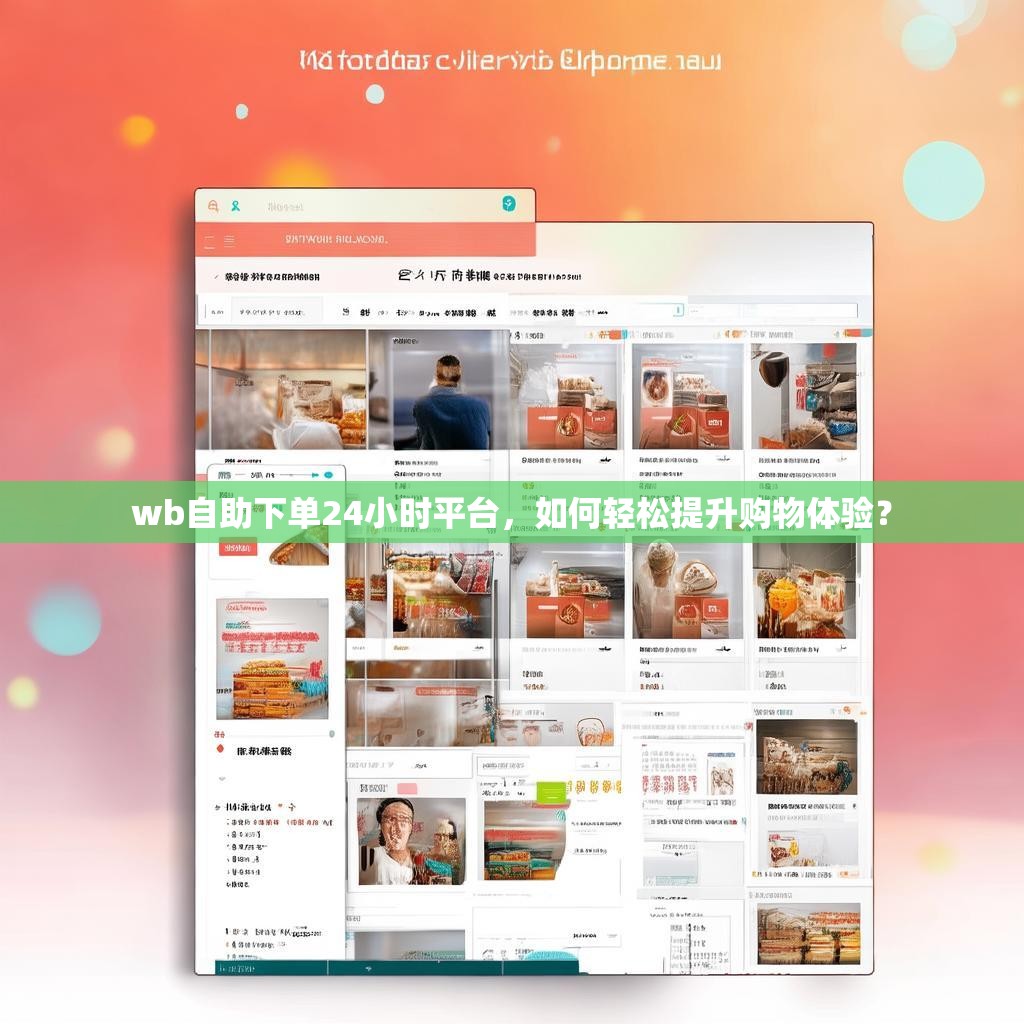 wb自助下单24小时平台，如何轻松提升购物体验？