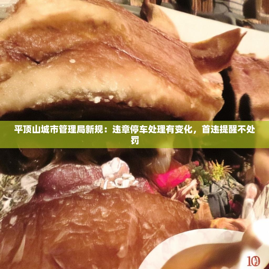 平顶山城市管理局新规：违章停车处理有变化，首违提醒不处罚