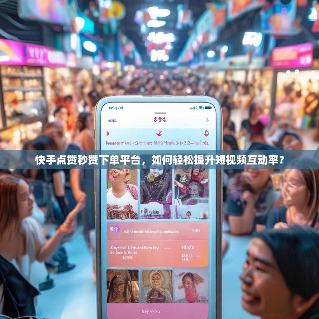 快手点赞秒赞下单平台，如何轻松提升短视频互动率？