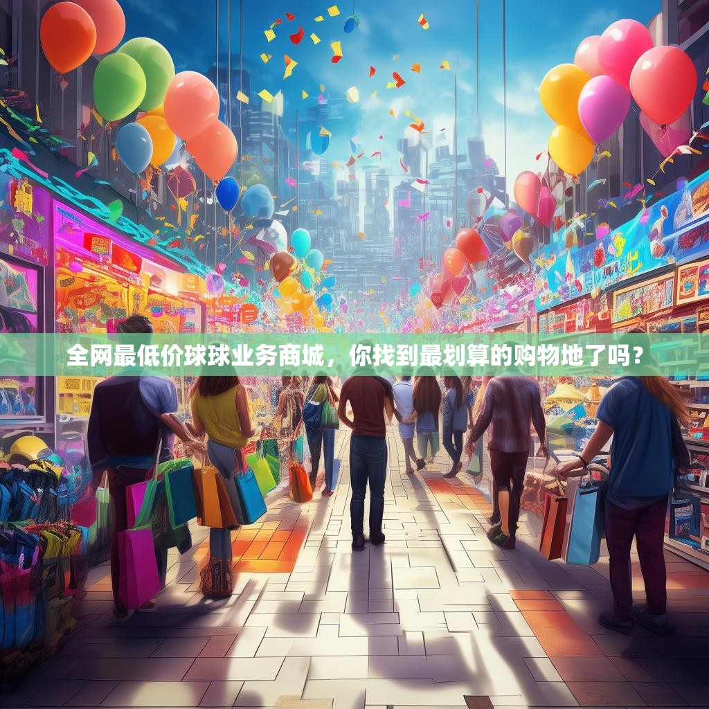 全网最低价球球业务商城，你找到最划算的购物地了吗？