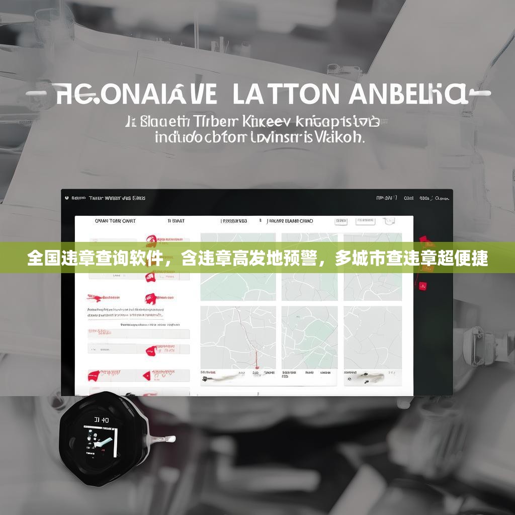 全国违章查询软件，含违章高发地预警，多城市查违章超便捷