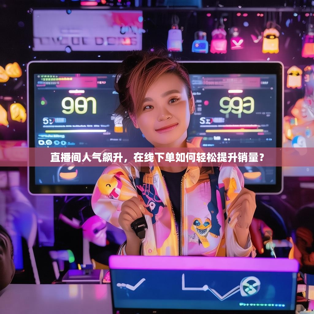 直播间人气飙升，在线下单如何轻松提升销量？