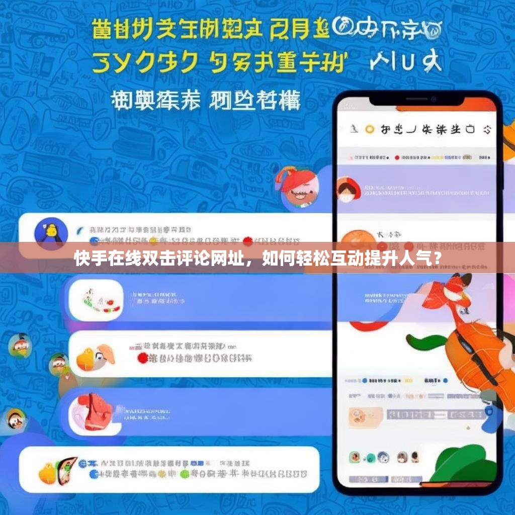 快手在线双击评论网址，如何轻松互动提升人气？