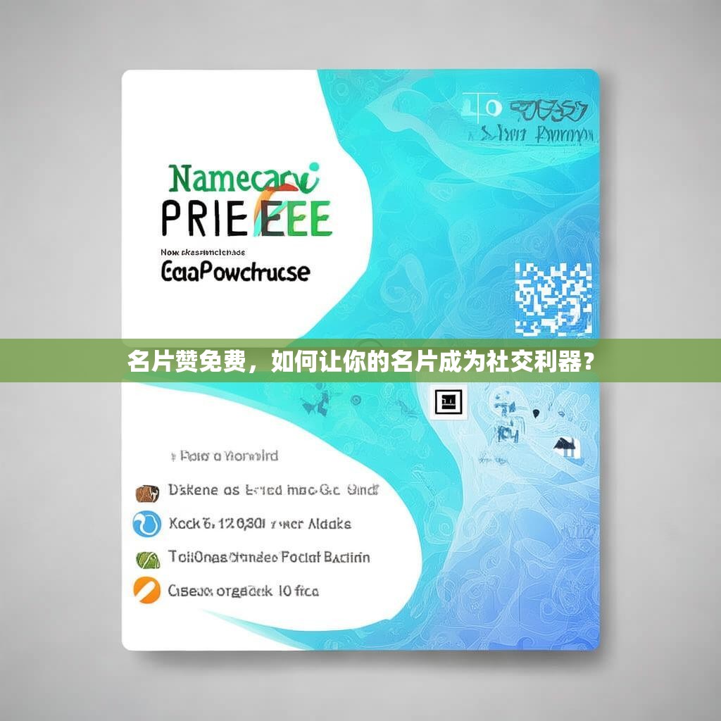 名片赞免费，如何让你的名片成为社交利器？