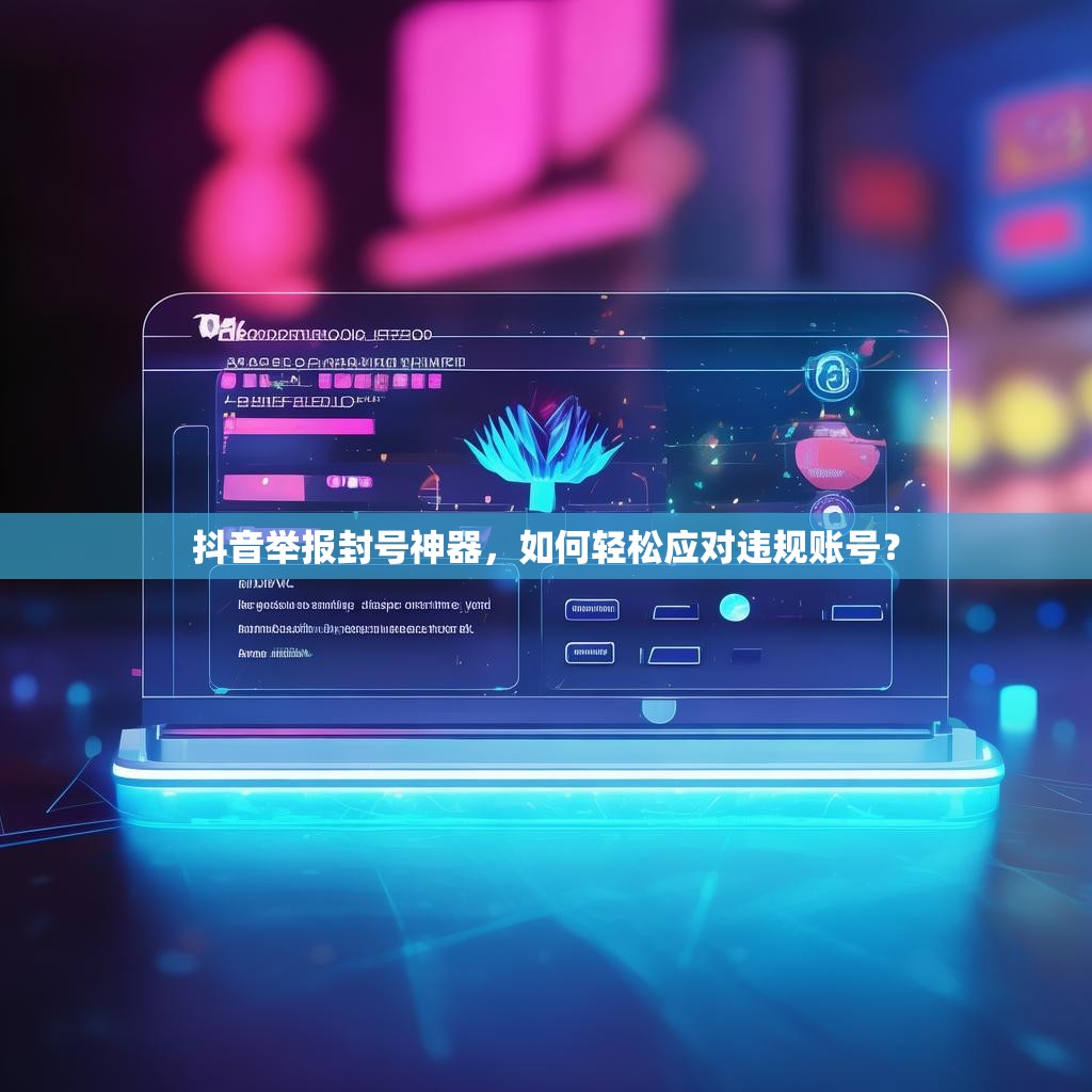 抖音举报封号神器，如何轻松应对违规账号？