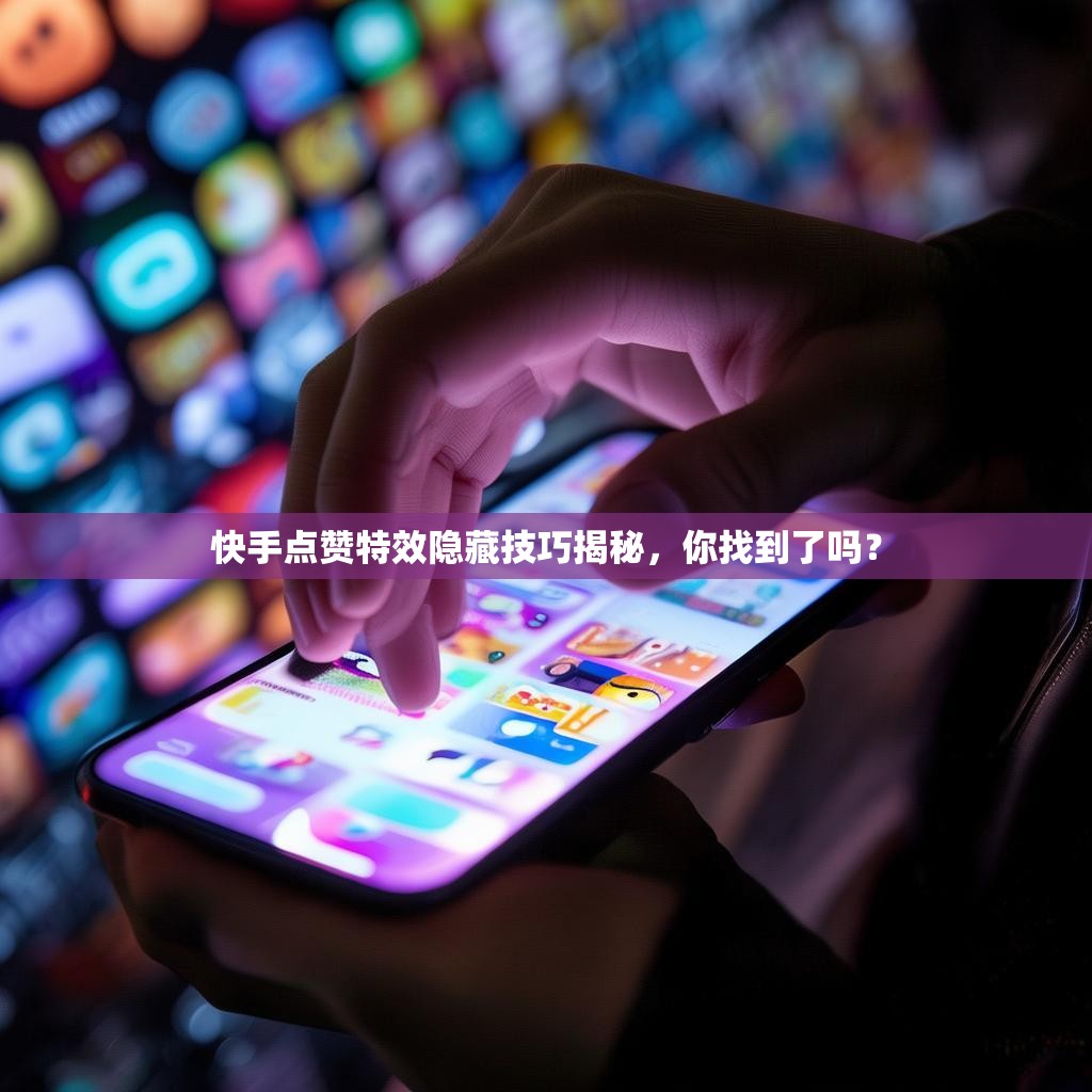 快手点赞特效隐藏技巧揭秘，你找到了吗？