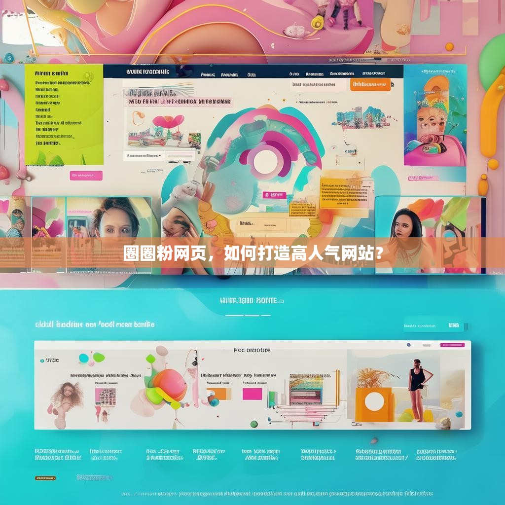 圈圈粉网页，如何打造高人气网站？