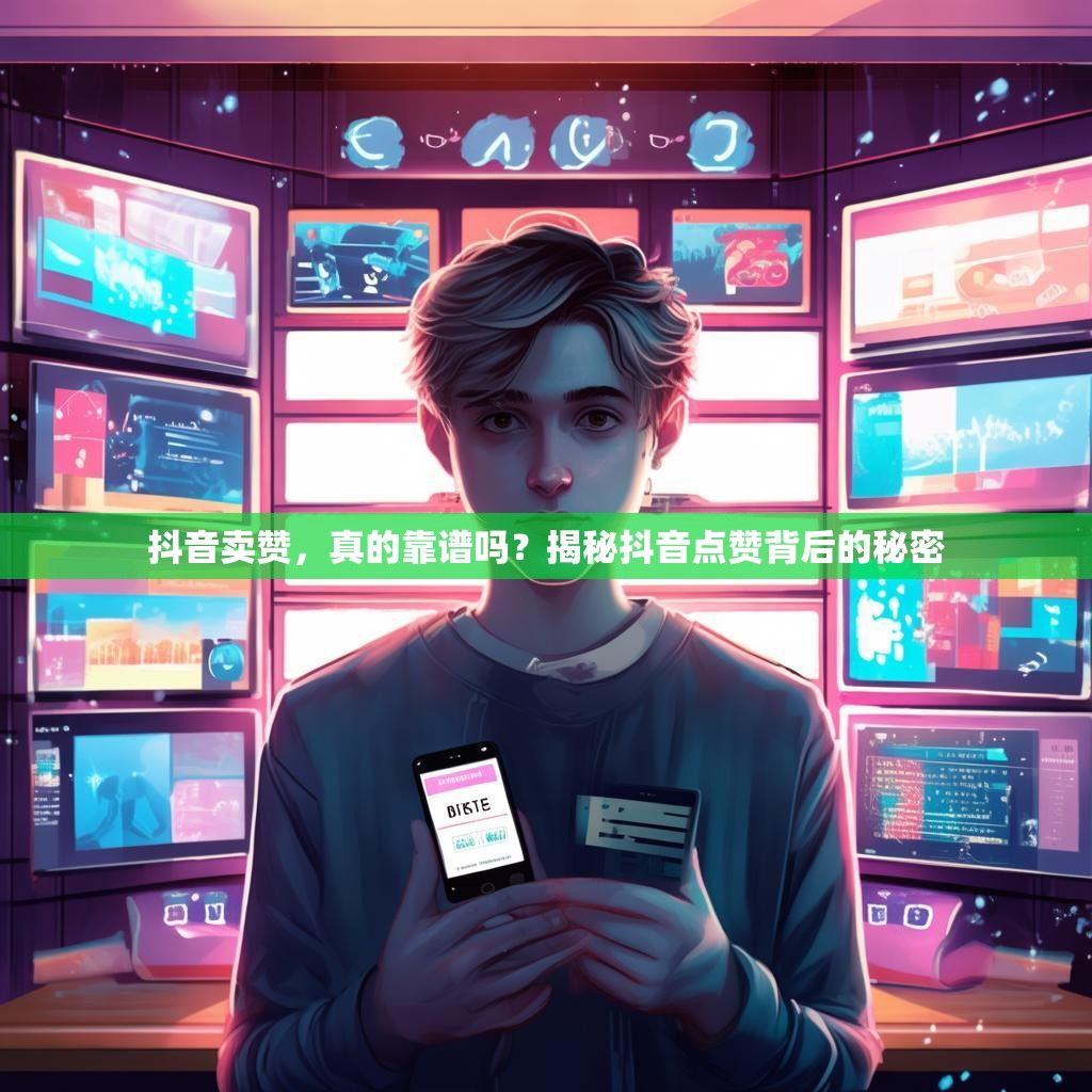 抖音卖赞，真的靠谱吗？揭秘抖音点赞背后的秘密