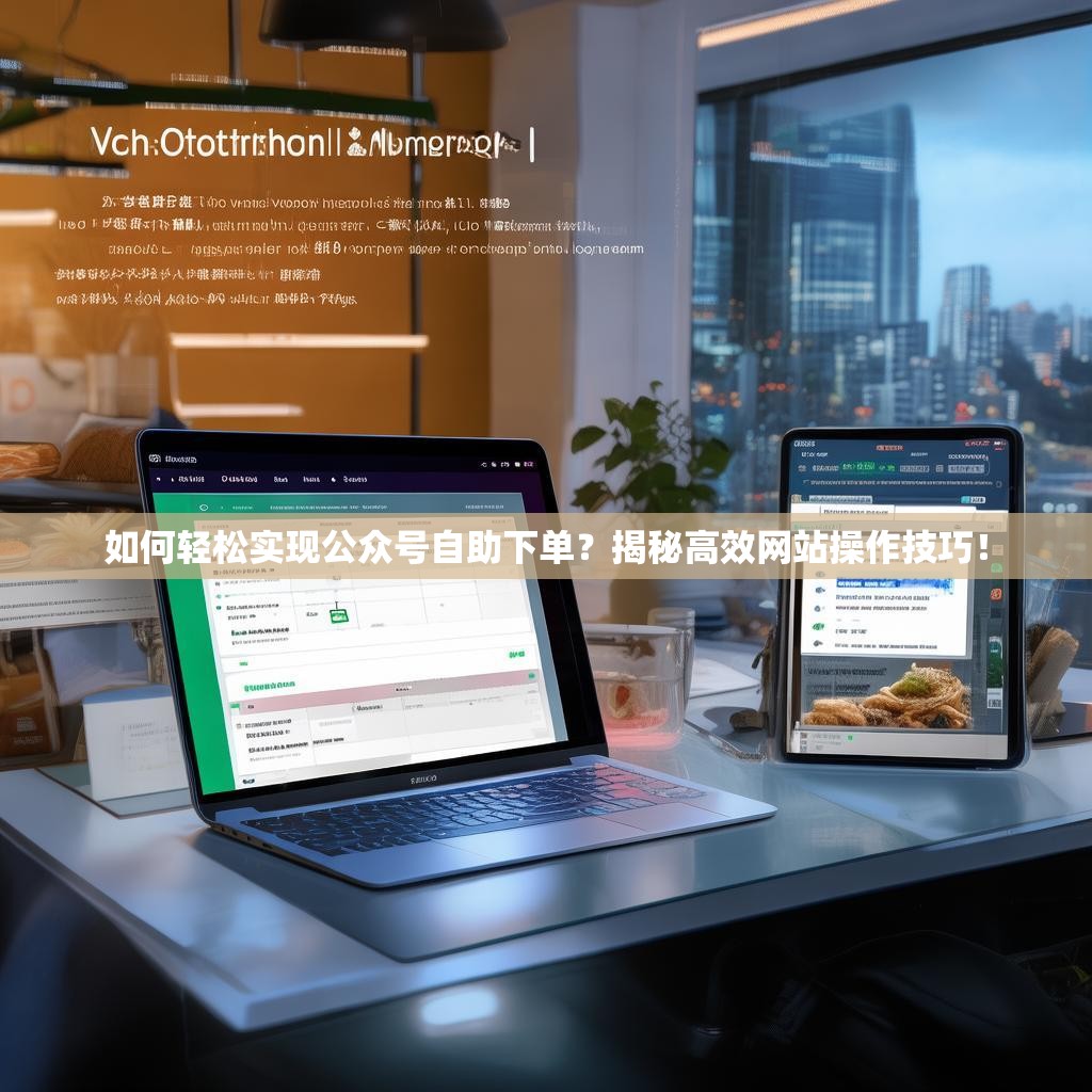 如何轻松实现公众号自助下单？揭秘高效网站操作技巧！