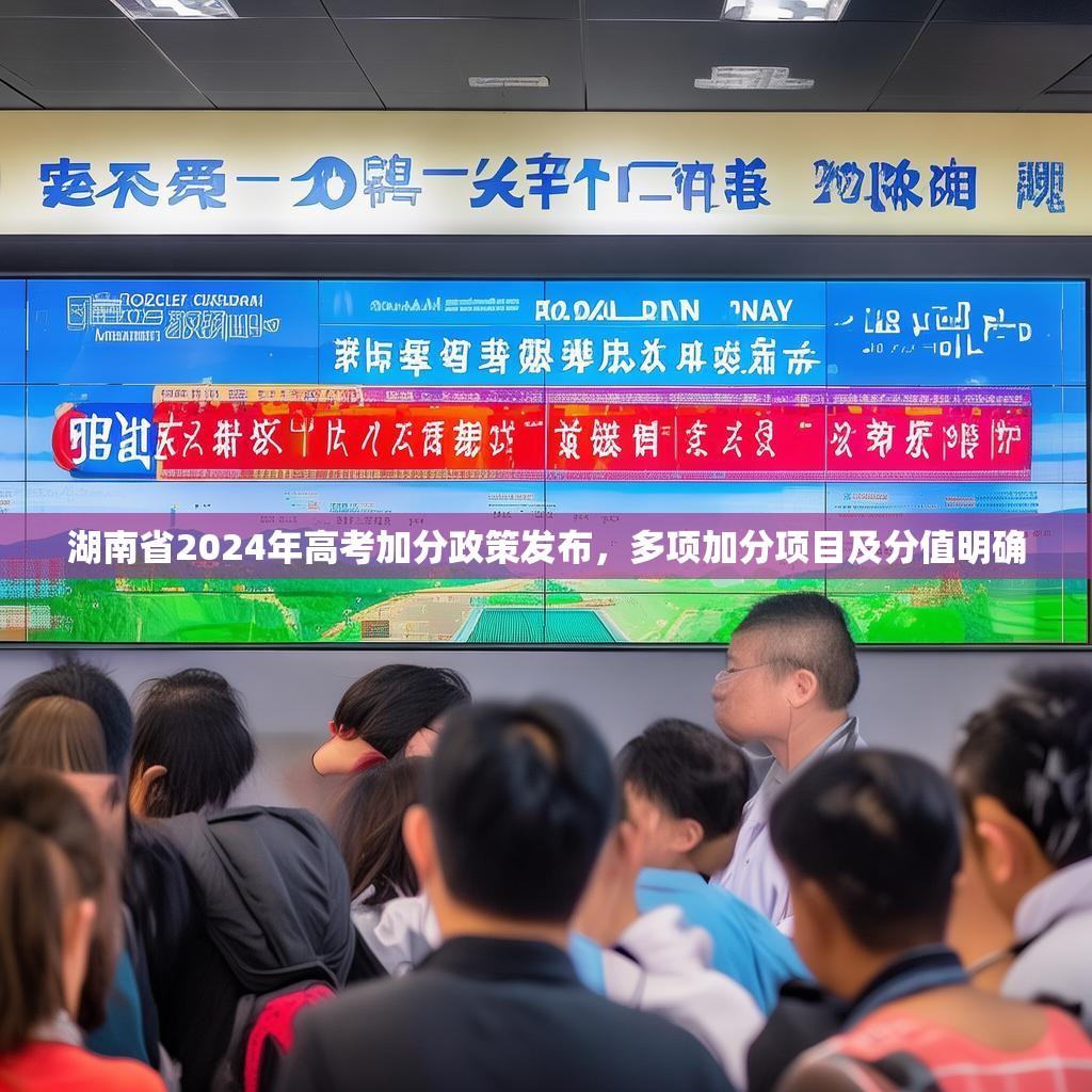 湖南省2024年高考加分政策发布，多项加分项目及分值明确