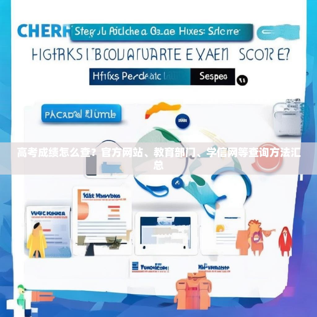 高考成绩怎么查？官方网站、教育部门、学信网等查询方法汇总