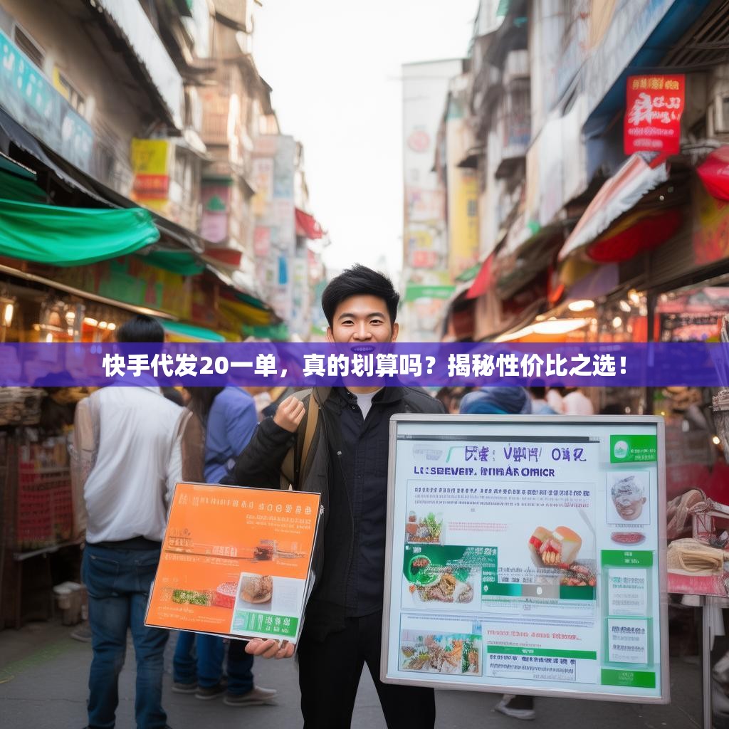 快手代发20一单，真的划算吗？揭秘性价比之选！