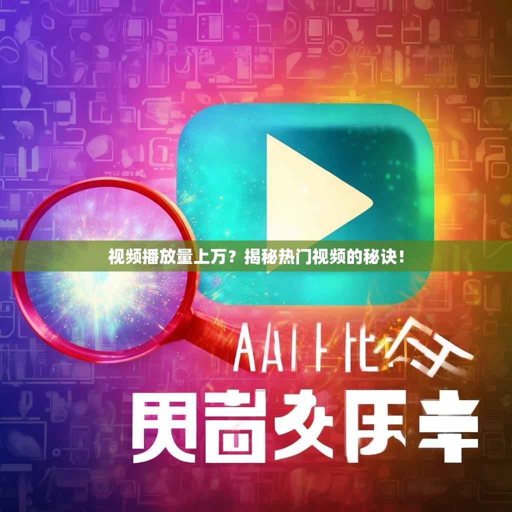视频播放量上万？揭秘热门视频的秘诀！