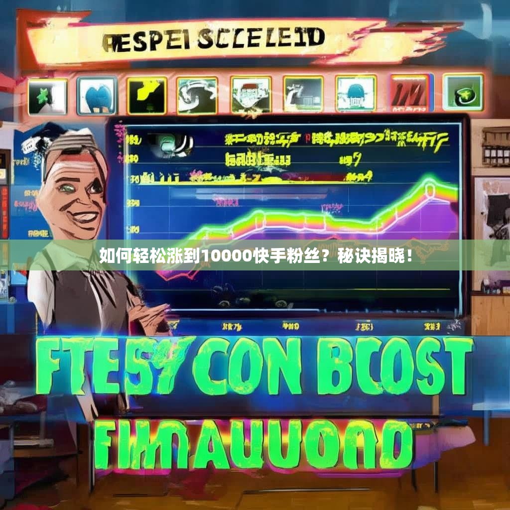如何轻松涨到10000快手粉丝？秘诀揭晓！